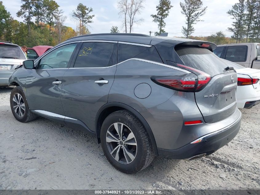 2023 Nissan Murano Sv Fwd VIN: 5N1AZ2BJ0PC109736 Lot: 37948921