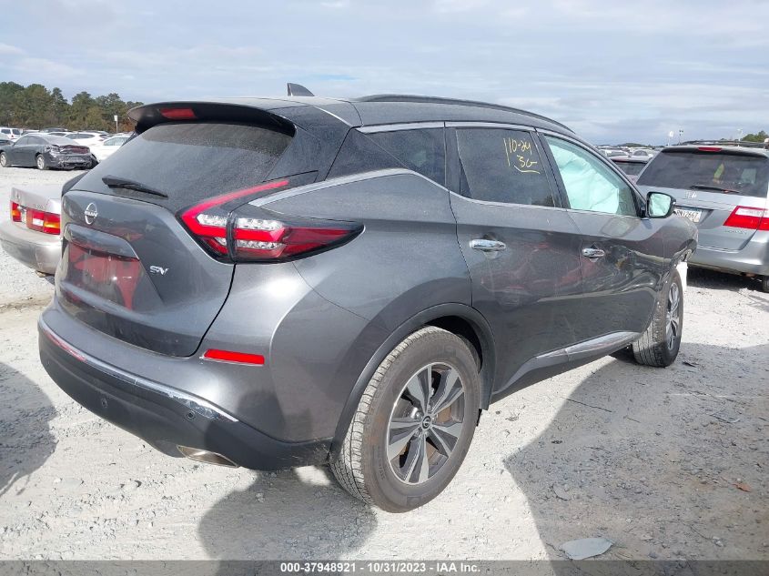 2023 Nissan Murano Sv Fwd VIN: 5N1AZ2BJ0PC109736 Lot: 37948921