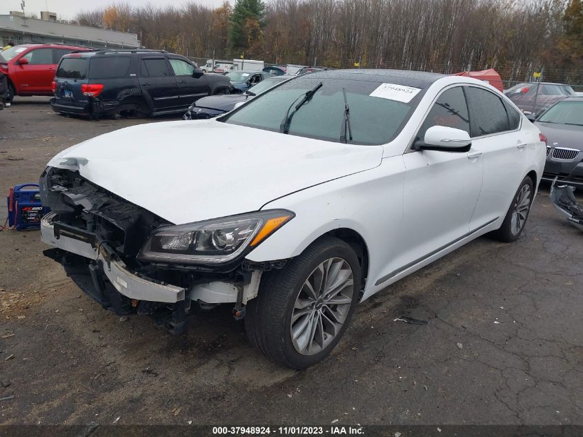 2017 Genesis G80 3.8L VIN: KMHGN4JEXHU201406 Lot: 37948924