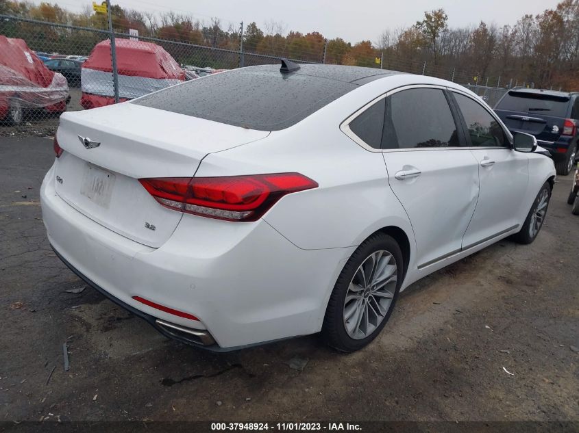 2017 Genesis G80 3.8L VIN: KMHGN4JEXHU201406 Lot: 37948924