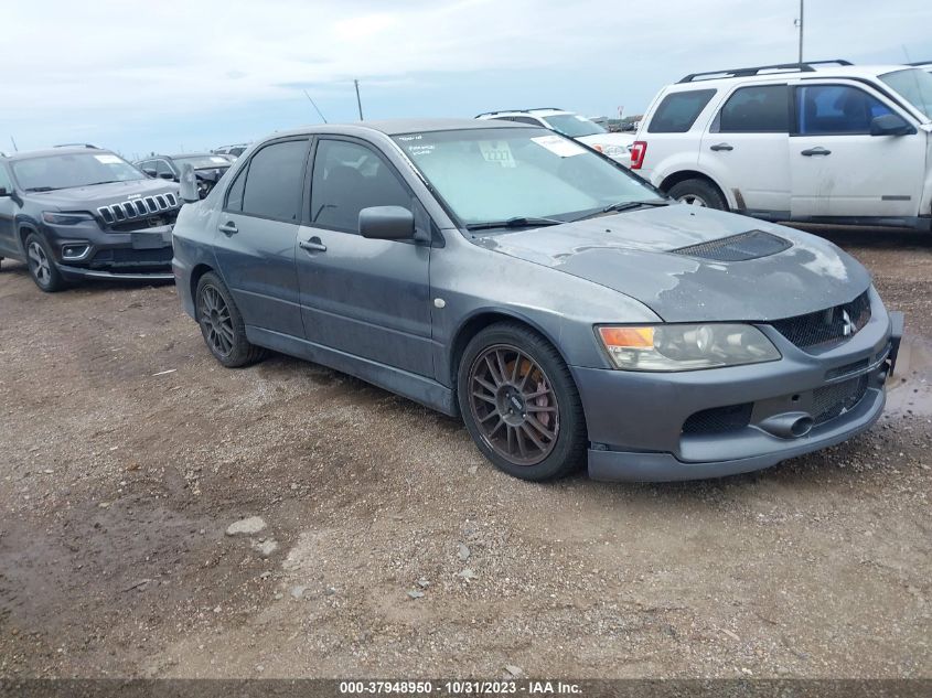 2006 Mitsubishi Lancer Evolution Ix/Mr VIN: JA3AH86C76U054764 Lot: 37948950