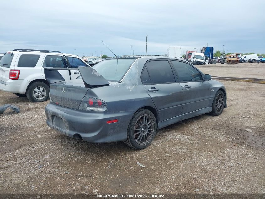 2006 Mitsubishi Lancer Evolution Ix/Mr VIN: JA3AH86C76U054764 Lot: 37948950