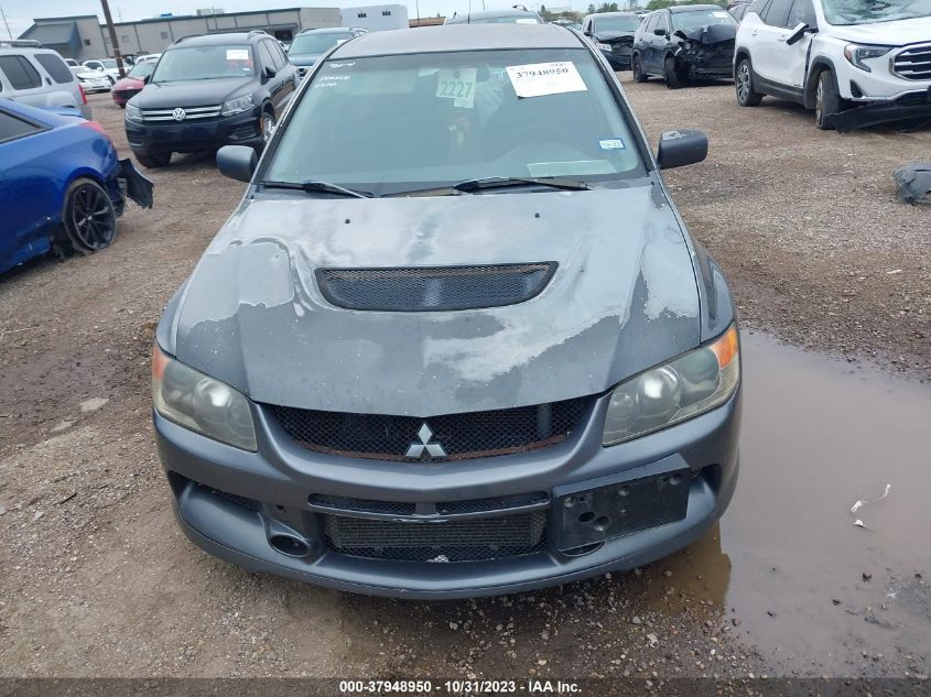 2006 Mitsubishi Lancer Evolution Ix/Mr VIN: JA3AH86C76U054764 Lot: 37948950