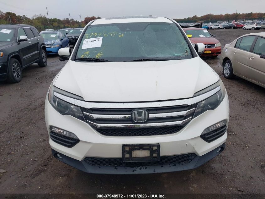 2016 Honda Pilot Ex-L VIN: 5FNYF6H60GB038417 Lot: 37948972