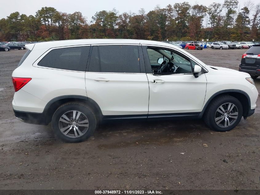 2016 Honda Pilot Ex-L VIN: 5FNYF6H60GB038417 Lot: 37948972