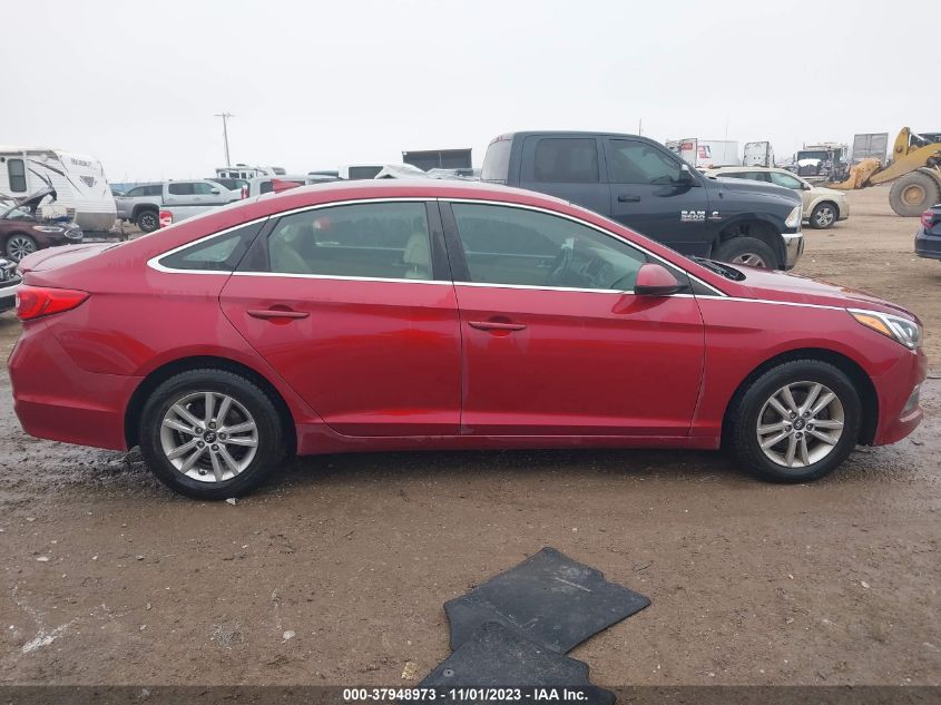 2015 Hyundai Sonata Se VIN: 5NPE24AF9FH094689 Lot: 37948973