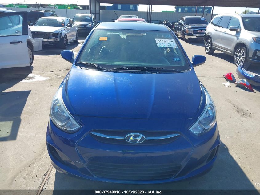 2015 Hyundai Accent Gls VIN: KMHCT4AE5FU826166 Lot: 37949010