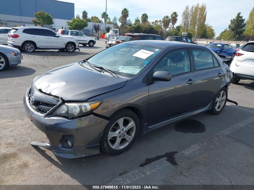 2012 Toyota Corolla L/Le/S VIN: 5YFBU4EE6CP045608 Lot: 37949015