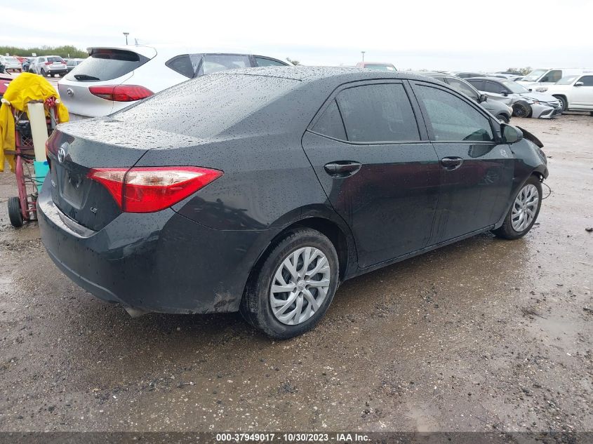 2017 Toyota Corolla Le VIN: 5YFBURHE5HP701314 Lot: 37949017