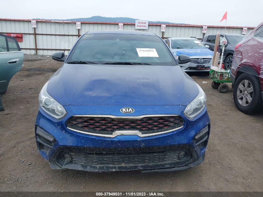 2021 Kia Forte Gt-Line VIN: 3KPF34AD0ME416623 Lot: 37949031