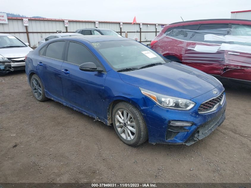 2021 Kia Forte Gt-Line VIN: 3KPF34AD0ME416623 Lot: 37949031