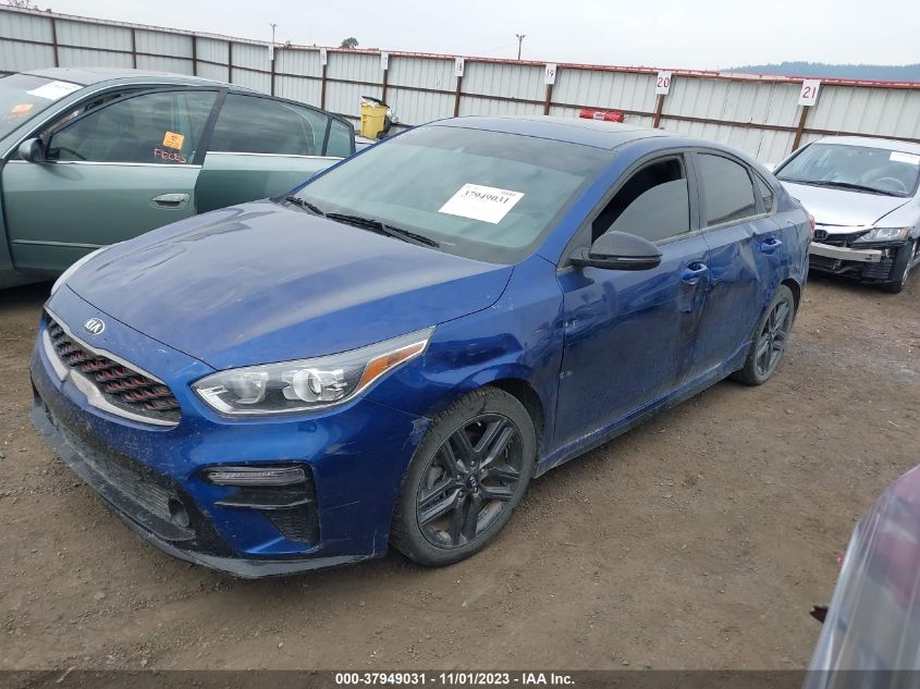 2021 Kia Forte Gt-Line VIN: 3KPF34AD0ME416623 Lot: 37949031