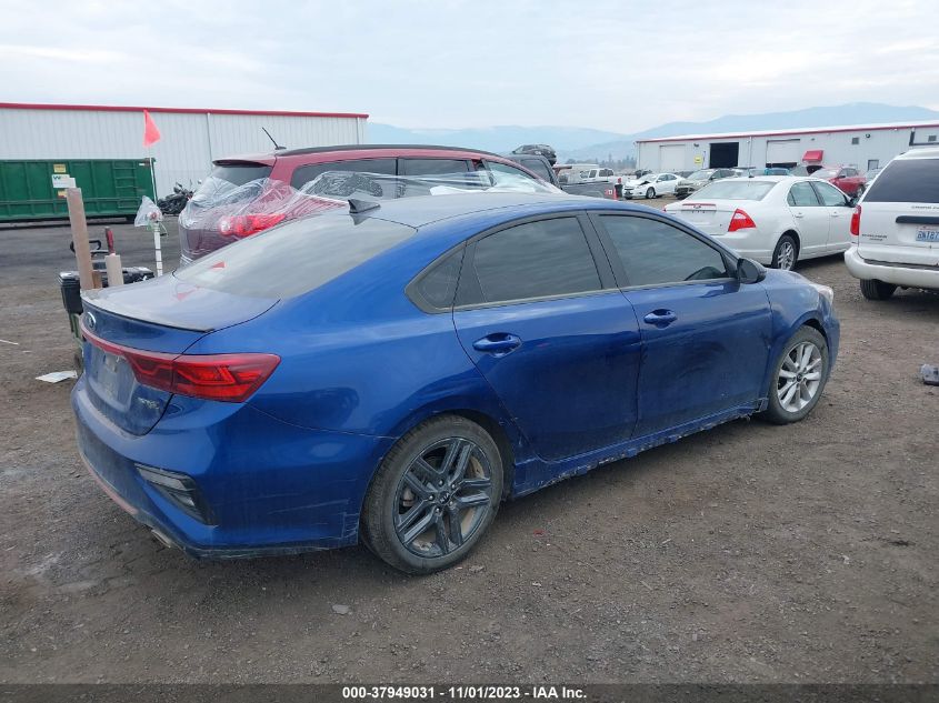 2021 Kia Forte Gt-Line VIN: 3KPF34AD0ME416623 Lot: 37949031