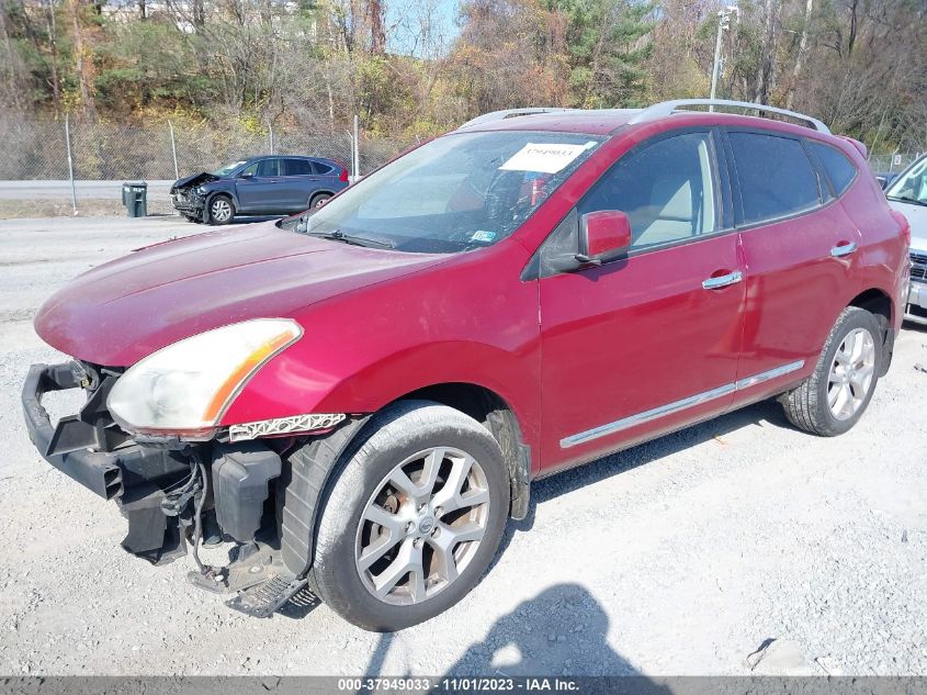 2011 Nissan Rogue Sv VIN: JN8AS5MV4BW277191 Lot: 37949033