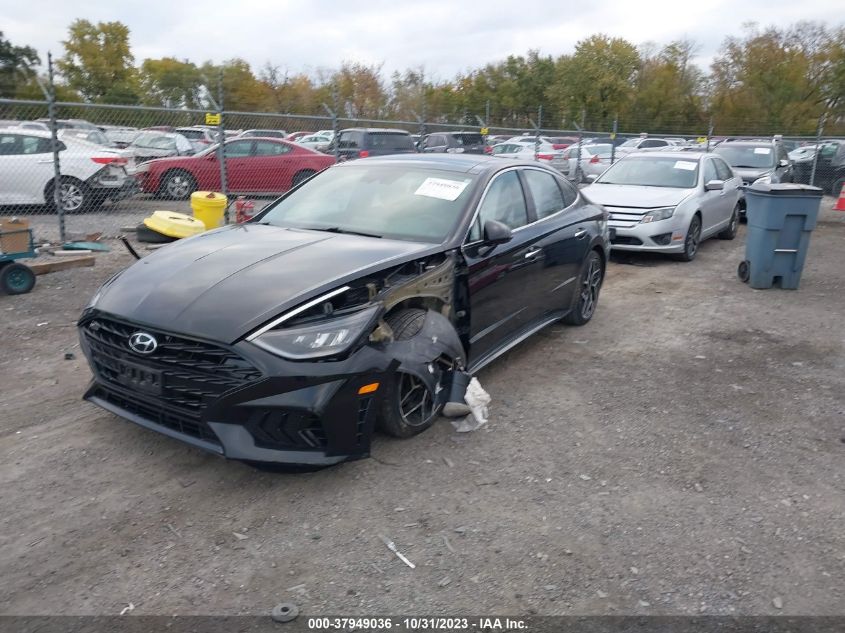 2021 Hyundai Sonata N Line VIN: 5NPEK4JC6MH108213 Lot: 37949036