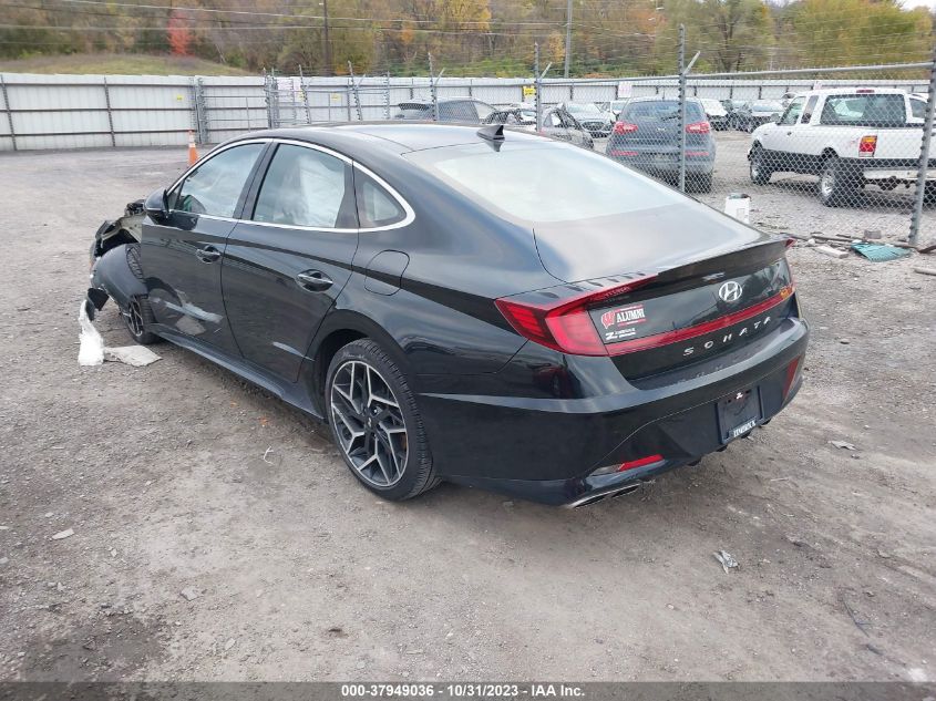 2021 Hyundai Sonata N Line VIN: 5NPEK4JC6MH108213 Lot: 37949036