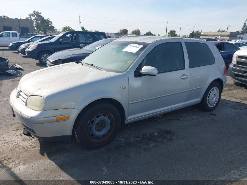 2000 Volkswagen Golf Gl VIN: WVWBC21J8YW555418 Lot: 37949063