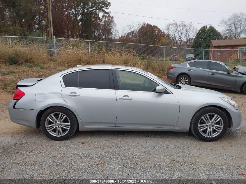 2012 Infiniti G37 Journey VIN: JN1CV6AP7CM627078 Lot: 37949086