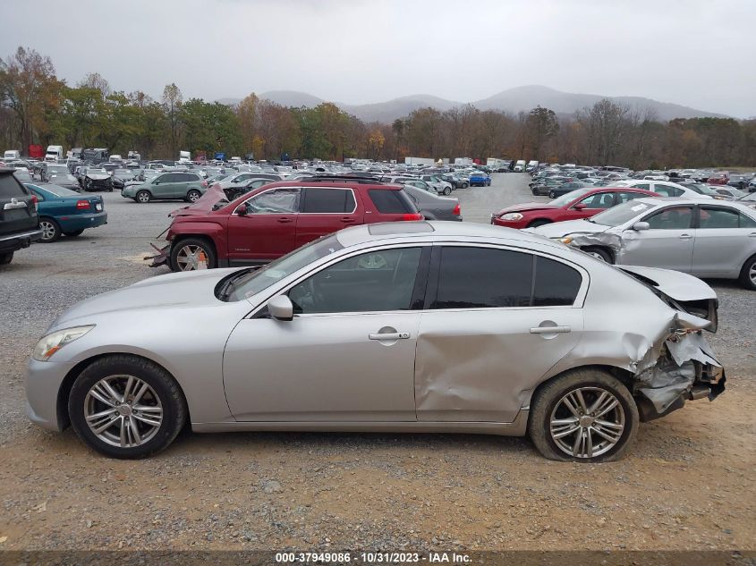 2012 Infiniti G37 Journey VIN: JN1CV6AP7CM627078 Lot: 37949086