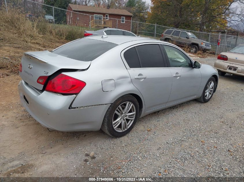 2012 Infiniti G37 Journey VIN: JN1CV6AP7CM627078 Lot: 37949086