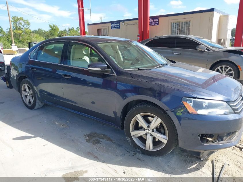 2013 Volkswagen Passat 2.0L Tdi Se VIN: 1VWBN7A35DC093014 Lot: 37949117