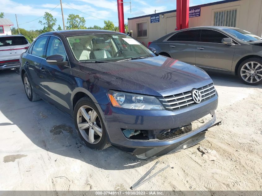 2013 Volkswagen Passat 2.0L Tdi Se VIN: 1VWBN7A35DC093014 Lot: 37949117