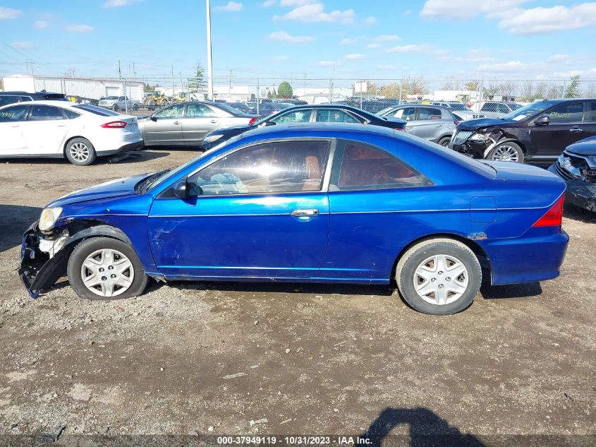 2004 Honda Civic Vp VIN: 1HGEM22184L074364 Lot: 37949119