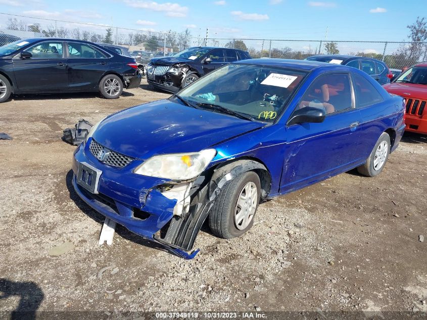 2004 Honda Civic Vp VIN: 1HGEM22184L074364 Lot: 37949119