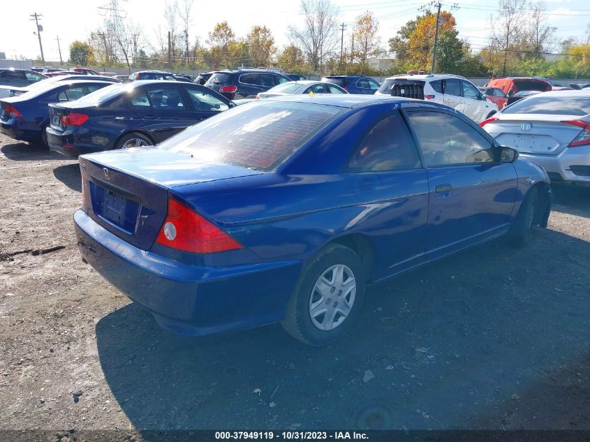 2004 Honda Civic Vp VIN: 1HGEM22184L074364 Lot: 37949119