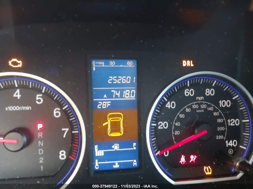 2010 Honda Cr-V Ex-L VIN: 5J6RE4H72AL086620 Lot: 37949122