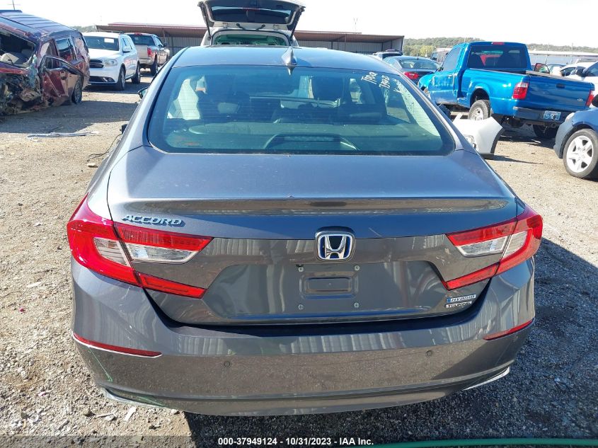 2022 Honda Accord Hybrid Touring VIN: 1HGCV3F92NA008383 Lot: 37949124