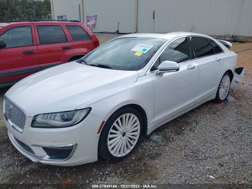 2017 Lincoln Mkz Reserve VIN: 3LN6L5E9XHR613109 Lot: 37949144