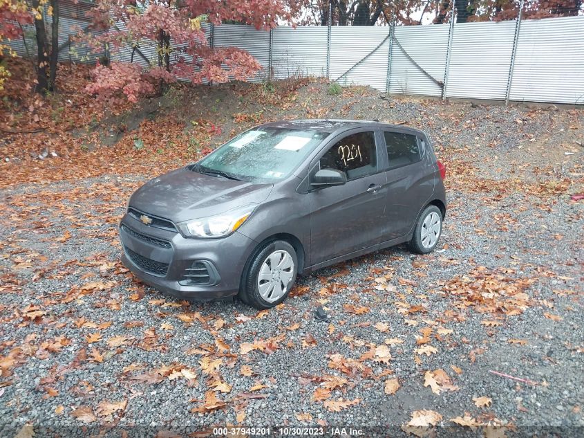 2016 Chevrolet Spark Ls Cvt VIN: KL8CB6SA2GC632287 Lot: 37949201