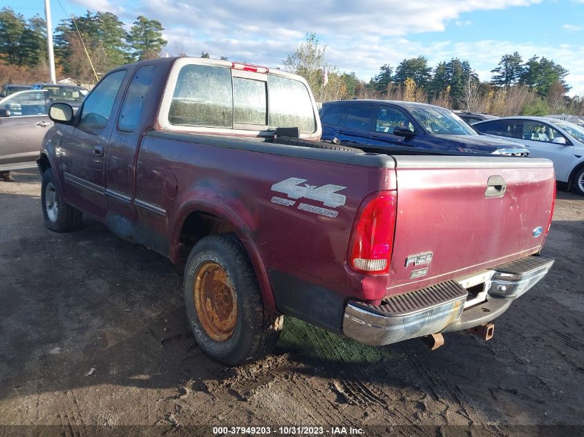 1997 Ford F-150 Lariat/Xl/Xlt VIN: 1FTEX18L4VND38677 Lot: 37949203