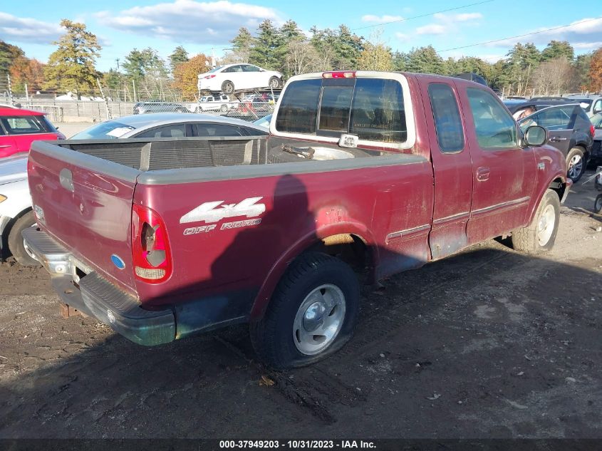 1997 Ford F-150 Lariat/Xl/Xlt VIN: 1FTEX18L4VND38677 Lot: 37949203