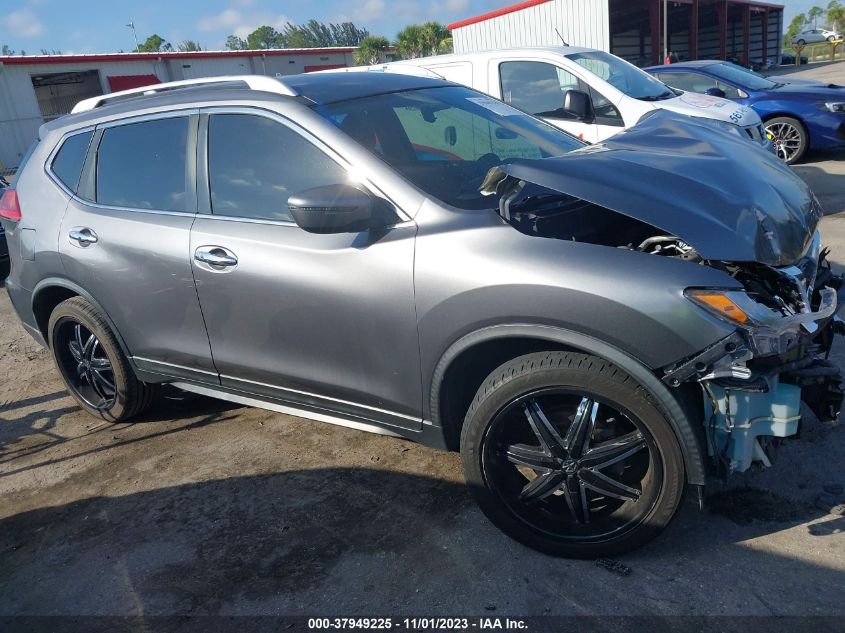 2017 Nissan Rogue Sv VIN: KNMAT2MT0HP502182 Lot: 37949225