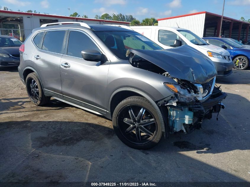 2017 Nissan Rogue Sv VIN: KNMAT2MT0HP502182 Lot: 37949225