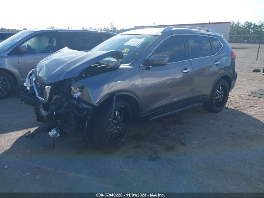 2017 Nissan Rogue Sv VIN: KNMAT2MT0HP502182 Lot: 37949225