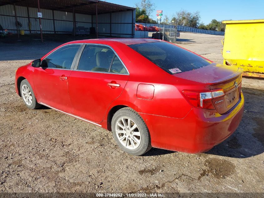 2012 Toyota Camry L/Le/Se/Xle VIN: 4T4BF1FK3CR183852 Lot: 37949252