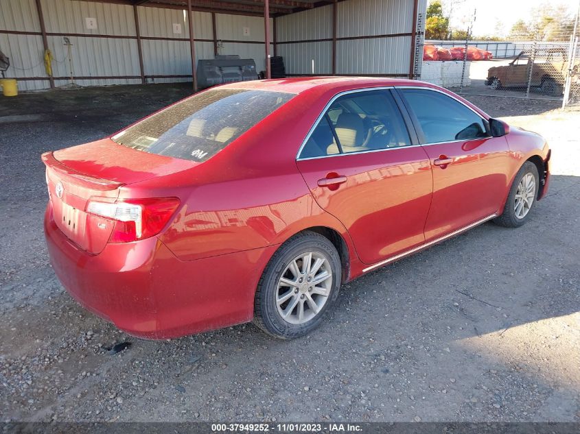 2012 Toyota Camry L/Le/Se/Xle VIN: 4T4BF1FK3CR183852 Lot: 37949252