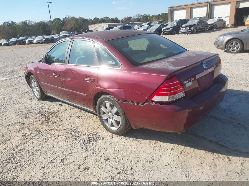 2005 Mercury Montego Luxury VIN: 1MEFM41165G612889 Lot: 37949281