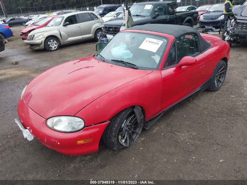 1999 Mazda Mx-5 Miata Leather Pkg VIN: JM1NB3531X0135938 Lot: 37949319