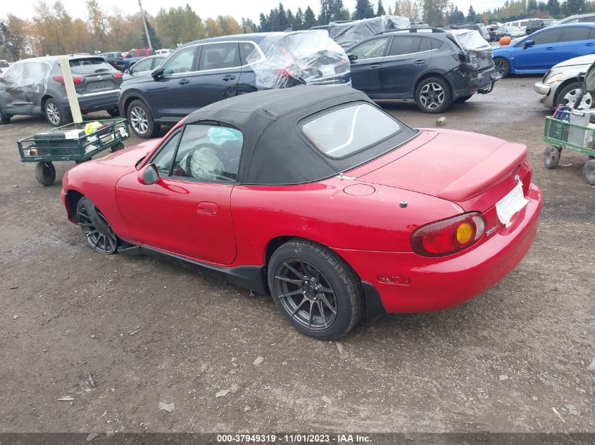 1999 Mazda Mx-5 Miata Leather Pkg VIN: JM1NB3531X0135938 Lot: 37949319