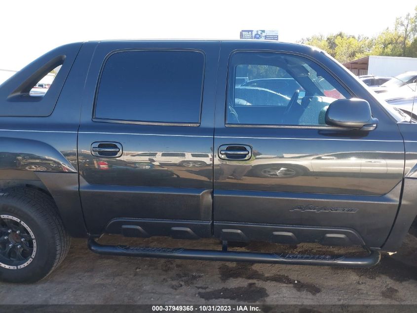 2003 Chevrolet Avalanche VIN: 3GNEC13T83G111945 Lot: 37949365