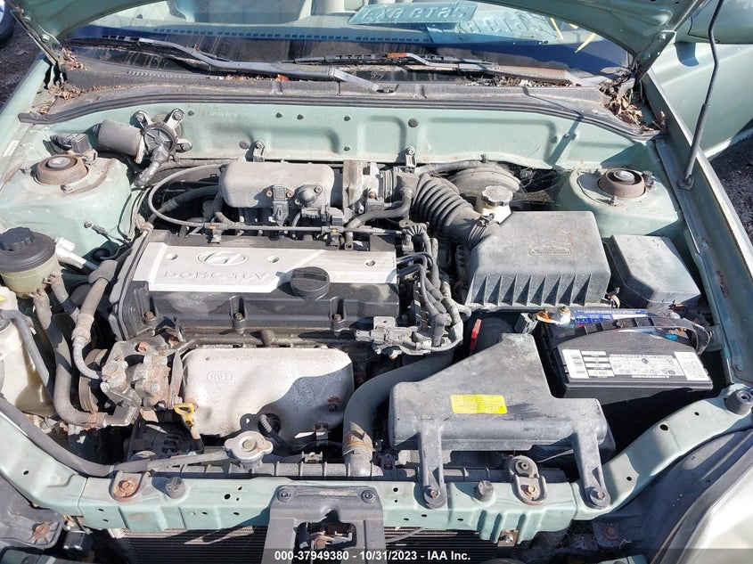 2004 Hyundai Accent Gl VIN: KMHCG45C04U548013 Lot: 37949380