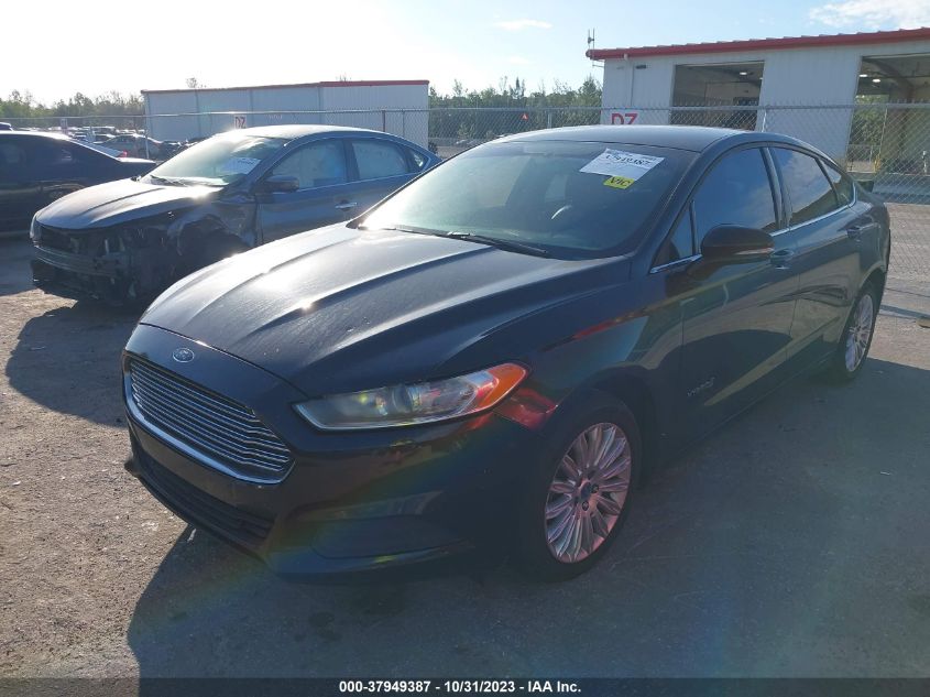 2013 Ford Fusion Hybrid Se VIN: 3FA6P0LU5DR356413 Lot: 37949387