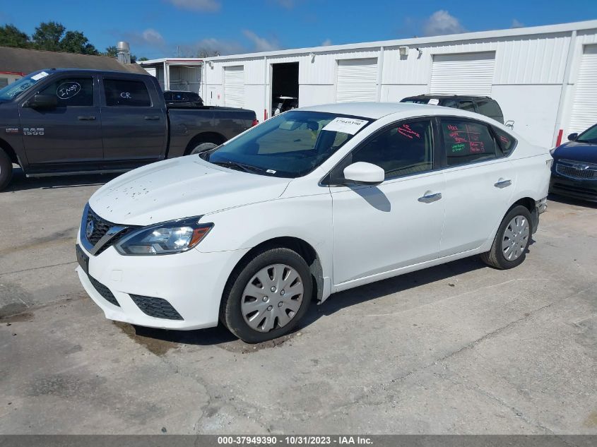 2016 Nissan Sentra S VIN: 3N1AB7APXGY327091 Lot: 37949390