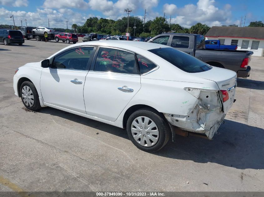 2016 Nissan Sentra S VIN: 3N1AB7APXGY327091 Lot: 37949390