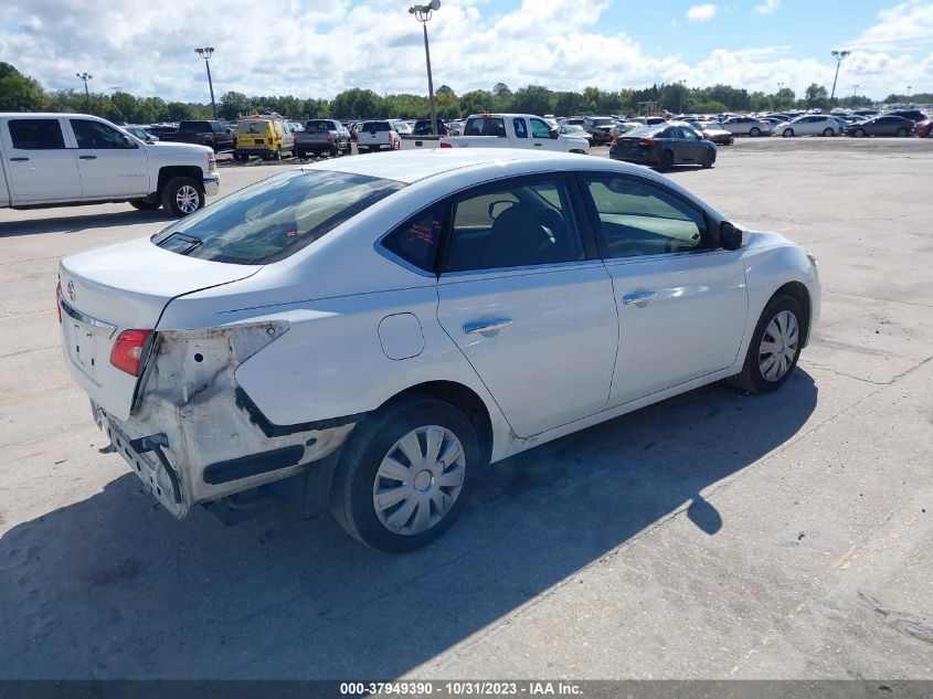 2016 Nissan Sentra S VIN: 3N1AB7APXGY327091 Lot: 37949390