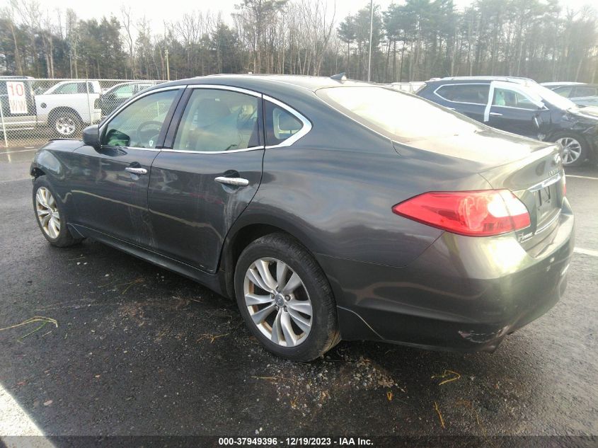 2011 Infiniti M37X VIN: JN1BY1AR6BM374647 Lot: 37949396